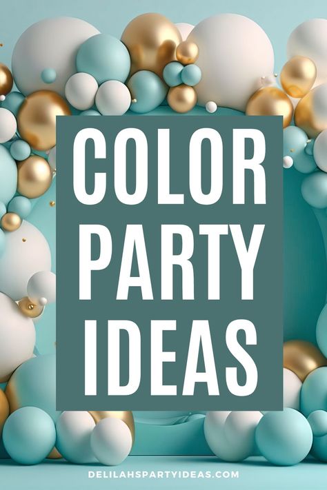 Birthday Decorations Color Theme, Colors For 50th Birthday Party, 60 Th Birthday Party Decorations, 80th Birthday Color Theme, 60th Birthday Colors For Women, 65th Birthday Ideas Decoration, Colorful Party Decorations For Adults, Birthday Theme Colors For Women, Fiftieth Birthday Party Ideas For Women