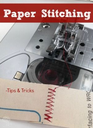 Paper Sewing Tips and Tricks | Stitching on Paper Tips and Projects Paper Stitching, Sewing Paper, Stitching On Paper, Paper Sewing, Journal Tags, Trendy Sewing, Beginner Sewing Projects Easy, Paper Embroidery, Sewing Stitches