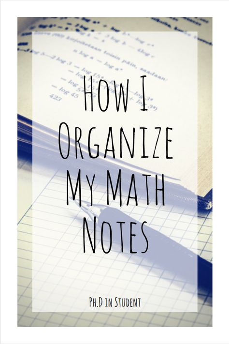 How I Organize My Notes for Math - A Ph.D in Student - Writing notes for math isn't the same as writing notes for English or other studies. You need to make sure that when you get home, you can understand what you've written down! This includes step-by-step directions and making sure your directions are easy for you to understand! - A blog for non-traditional, working, parent, returning, and adult college students. Math Formula Notes Aesthetic, Math Work Aesthetic, Notetaking Methods College Students, Flash Cards Ideas Study Math, Notes Math Aesthetic, How To Understand Math, Note Making Ideas Student, How To Take Notes For Math, Maths Notes Ideas