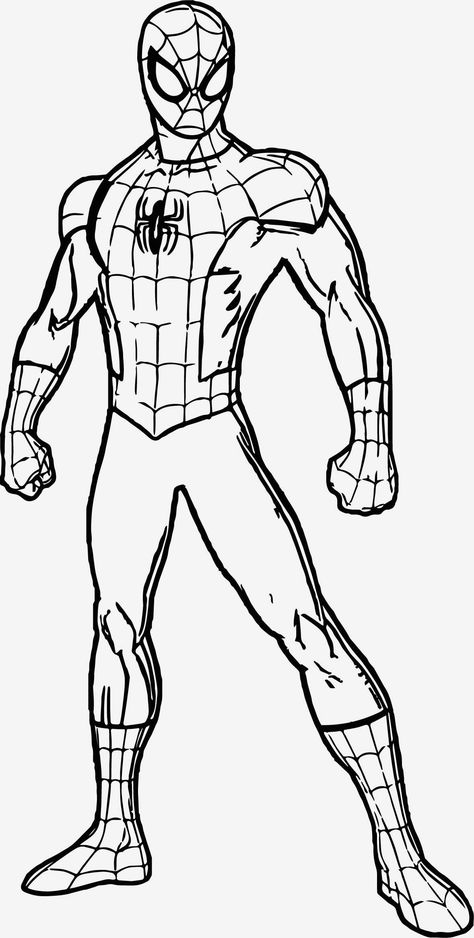 Marvelous Image of Free Spiderman Coloring Pages - davemelillo.com Spiderman Coloring Pages, Hulk Coloring Pages, Color For Kids, Fargelegging For Barn, Lego Coloring, Kids Printable Coloring Pages, Avengers Coloring Pages, Superhero Coloring Pages, Avengers Coloring