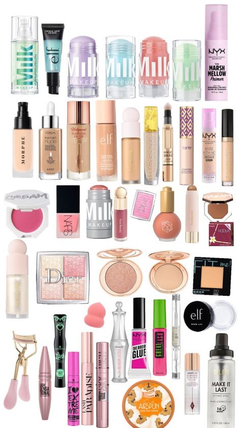 Preppy Makeup, Maquillage On Fleek, Flot Makeup, Makeup Order, Makeup Bag Essentials, Makeup Help, Eye Makeup Pictures, Makeup Needs, Makeup Transformation