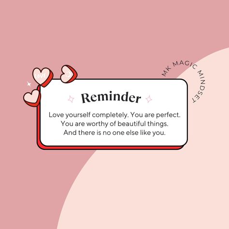 Reminder You Are Beautiful, Lovely Day Quotes Happy, Happiness Quotes About Life Positivity Love Yourself, I Will Take Care Of You Quotes, Valentines Day Affirmations, Self Love Valentines Day Quotes, You Are Beautiful Just The Way You Are, I Love You In Different Ways, I Love You Wallpaper Aesthetic