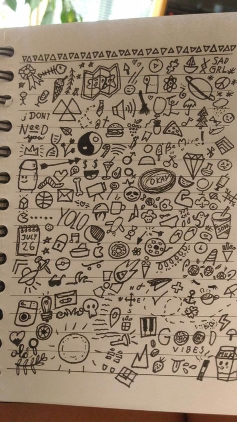 Grunge Doodles Easy, Hand Drawings On Hand, قلم حبر جاف, Hipster Drawings, Doddle Art, Notebook Drawing, Hand Doodles, Arte Grunge, Doodle Pages