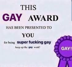 Award for the gays Lgbt Humor, Response Memes, Snapchat Stickers, Breaking In, Gay Memes, Snapchat Funny, Funny Reaction Pictures, Cute Memes, Wholesome Memes