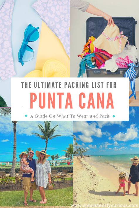 Packing For Island Vacation, Dominican Republic Honeymoon Outfits, Pack For Punta Cana, Dominican Republic Trip Packing, Vacation Outfit Ideas Dominican Republic, Honeymoon Dominican Republic, Packing For Carribean Vacation, What To Take To Punta Cana, Dominican Republic Travel Checklist