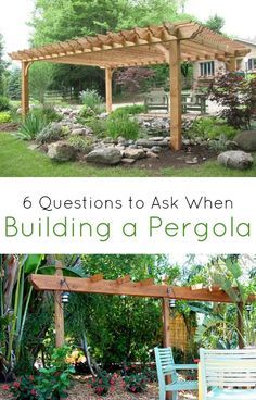 Deck Pergola, Pergola Diy, Patio Pergola, Building A Pergola, Pergola Design, Pergola Attached To House, Pergola Canopy, Wooden Pergola, Backyard Pergola