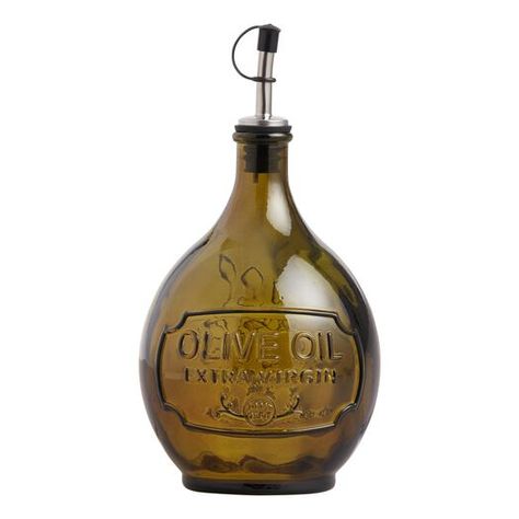 Olive Oil Jar Bottle, Olive Oil Container Bottle, Bottle Dressing, Vinegar Bottle, Olive Oil Bottle, Rattan Bar Stools, Kitchen Finds, Olive Oil Dispenser, Olive Oil Bottles