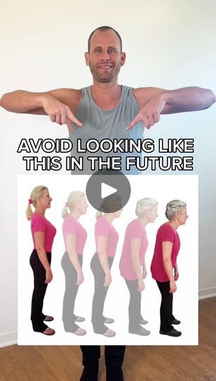 36K views · 940 reactions | As we age, our posture can deteriorate due to weakened muscles, reduced flexibility, and a more sedentary lifestyle. Ignoring these issues may result in chronic pain, limited mobility, and an increased risk of falls.

Fortunately, you can address these challenges with three effective exercises:

1️⃣ Wall Angels: Strengthen your upper back and shoulders to improve posture.

2️⃣ Shoulder Rotators: Enhance shoulder mobility and support proper alignment.

3️⃣ Counter Stretch: Open up the shoulders and relieve lower back tension.

Incorporating these exercises into your daily routine can help you alleviate pain, improve your posture, and boost your confidence, ultimately enhancing your quality of life.

Don't let poor posture hold you back from living fully.

🎯 Comm How To Get Good Posture Exercises, Exercises For Poor Posture, Exercises To Strengthen Your Back, Exercises To Improve Posture, Fix Posture Exercises, Improve Posture Exercises, Exercise Posture, Beginner Stretches, Shoulder Rehab Exercises