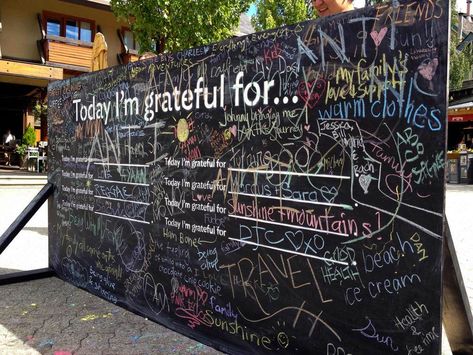 Interactive Art, Gratitude Wall, Collaborative Art Projects, Interactive Exhibition, Chalk Wall, Interactive Walls, Youth Room, Chalkboard Wall, Collaborative Art