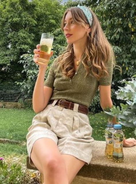 Timeless outfit Comfy Travel Outfit, Chique Outfit, Mode Retro, 여름 스타일, Europe Outfits, Elegante Casual, Ținută Casual, Modieuze Outfits, Elegantes Outfit