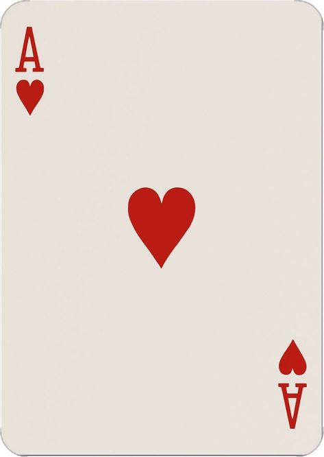 A beautiful and elegant playing card poster featuring the Ace of Hearts. Perfect for adding a touch of vintage style to your home decor. #playingcards #poster #aesthetic . #Ace_Of_Cards_Aesthetic #Two_Of_Hearts_Playing_Card #Ace_Of_Hearts_Wall_Art #Ace_Of_Hearts_Poster Pastel, Two Of Hearts Playing Card, Queen Card Painting, Ace Of Hearts Drawing, Ace Of Hearts Wall Art, Retro Playing Cards, Aesthetic Playing Cards Design, Ace Of Hearts Painting, Ace Of Hearts Poster