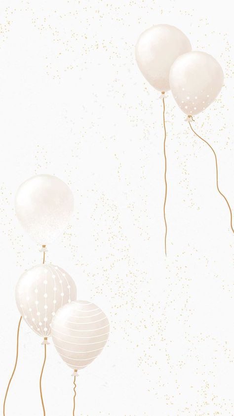 Vom Avea Un Copil, Confetti Wallpaper, Balloon Vector, Wallpaper Background Design, Kadeřnické Trendy, Balloon Mobile, Idee Babyshower, Balloon Invitation, Vector Wallpaper