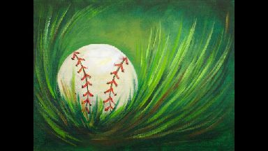 Acrylic Step by Step Painting Baseball in Grass Easy beginner Tutorial 🎨⚾ Baseball Painting, Easy Rangoli Designs Videos, Art Sherpa, The Art Sherpa, Acrylic Art Projects, Acrylic Painting Lessons, Painting For Beginners, Acrylic Painting For Beginners, Southwest Art