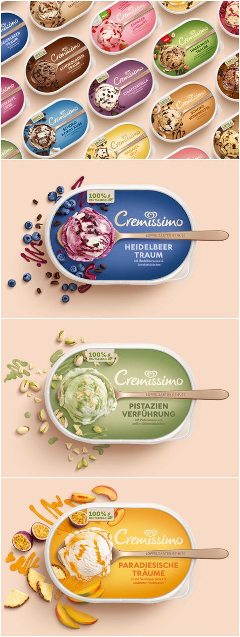 Ice Packaging Design, Ice Cream Product Design, Food Package Photography, Packaging Ice Cream Design, Ice Cream Packaging Design Boxes, Ice Cream Design Packaging, Ice Cream Packaging Design Creative, Ice Cream Package Design, Chocolate Box Packaging Design Creative