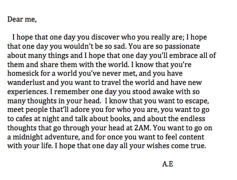 Tumblr, Dear Past Me Letter To Myself, Forgiveness Letter To Myself, Birthday Feelings Quotes, Letters To Myself Deep, A Note To Myself, Letter For Myself In The Future, Letter To Myself Future, A Letter To Myself Journal