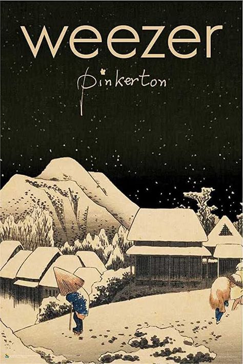 Pinkerton Poster, Weezer Pinkerton, Nirvana Poster, Grunge Posters, Dorm Posters, Weezer, Bedroom Posters, Rock Posters, Movie Room