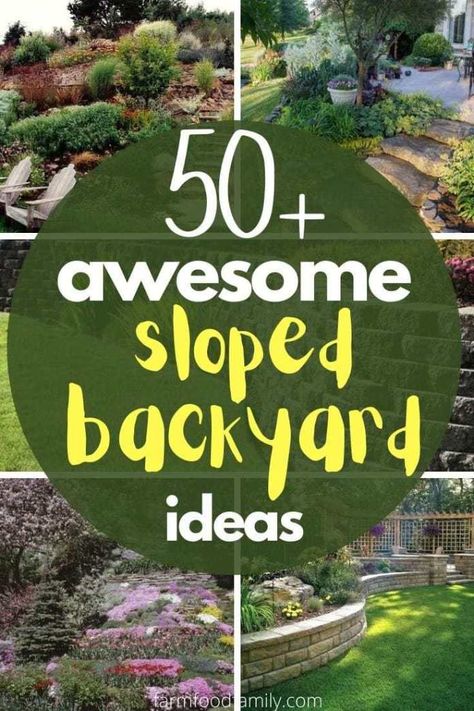 Sloped backyards are blessings in disguise if you know what to do with them. The elevation gives unique angles and access in scenic views of your property and could be a landscaper’s dream in no time. But of course, landscaping could be expensive and so, here are some sloped backyard ideas on a budget that you may consider. Sloped Backyard Landscaping Ideas, Sloped Backyard Ideas, Hillside Landscaping Ideas, Steep Backyard, Backyard Hill Landscaping, Steep Gardens, Sloped Backyard Landscaping, Landscaping A Slope, Terraced Landscaping