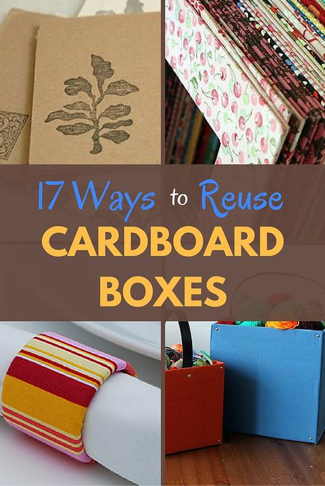 Instead of throwing your cardboard in the recycling bin, reuse it in one of these great DIY projects for the home. Bin Storage Ideas, Recycling Bin Storage, Reuse Cardboard Boxes, Cardboard Box Storage, Recycler Diy, Cardboard Box Diy, Cardboard Creations, Carton Diy, Recycling Crafts