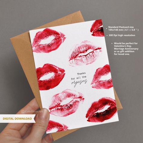 Personal Valentines Gifts For Him, Home Made Gift For Boyfriend, All Kisses For You Card, All Kisses For You, Kisses Paper Notes, Kiss On Paper Lipstick For Boyfriend, Only For You, Kisses On Paper Aesthetic For Boyfriend, Kiss Card Lipstick For Boyfriend