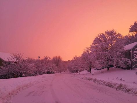 i love winter . . . . . . . . . #aesthetic #aesthetictumblr  #tumblr #winter #snow #snowing #cold #landscape  #sunset #sunrise Snowing Aesthetic Wallpaper, Byakuya Kuchiki, I Love Winter, Winter Sunset, Winter Wallpaper, Snowy Mountains, Winter Aesthetic, Landscape Wallpaper, Vintage Design