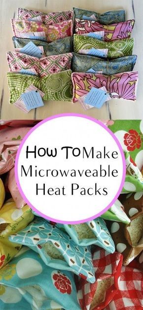 microwavable-heat-packs Diy Heat Pack, Syprosjekter For Nybegynnere, Joululahjat Diy, Diy Para A Casa, Projek Menjahit, Diy Dekor, Natal Diy, Diy Cadeau, Costura Diy