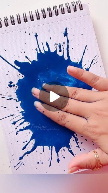 Pictures To Paint Easy, Art Ideas Painting Easy, Painting Ideas Videos, Cool Painting Ideas On Canvas, Farjana Drawing Academy, Farjana Drawing, Acrylic Art Paintings, Satisfying Painting, Art Satisfying