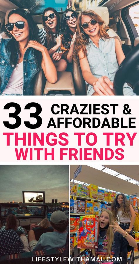 Wondering on what things to do with friends when bored? Here are 50+ awesome, fun and spontaneous things you would LOVE to enjoy with friends! I have included things to do with friends at home, outside and even online! We cover it all, so make sure you don't miss this post Things To Do With Your Cousins Ideas, Cheap Things To Do With Friends Summer, Things To Do With Roommates, How To Make Plans With Friends, Fun Things To Do With Friends In College, Crazy Things To Do With Your Best Friend, Inexpensive Things To Do With Friends, Fun Crazy Things To Do With Friends, Things To Do With Friends Online