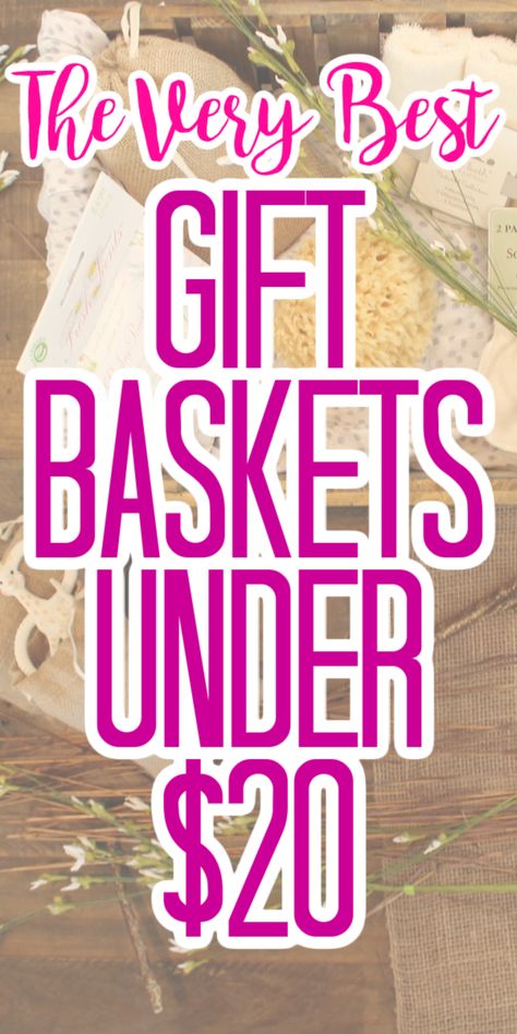 5 Gift Ideas for Under $20 | The Country Chic Cottage Office Gift Basket Ideas, Affordable Gift Baskets, Cheap Gift Baskets, Easy Gift Baskets, Family Gift Baskets, Making A Gift Basket, Cheap Birthday Gifts, Affordable Gift Ideas, $5 Gift Ideas