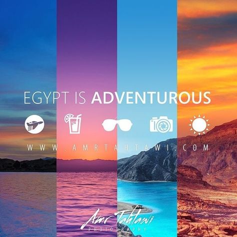 EGYPT IS ADVENTUROUS www.amrtahtawi.com #tourism #Egypt #Egyptis #travel #photography #adventure #wanderlust Travel Advertising Design, Travel Brochure Design, Tourism Design, Hotel Ads, Travel Creative, Travel Advertising, Banner Design Inspiration, Travel Poster Design, Tourism Poster