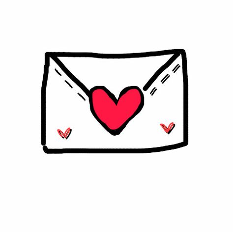 Arm Tattoos, Heart Envelope Drawing, Heart Envelope Tattoo, Envelope Tattoo, Simple Arm Tattoos, Heart Envelope, Notebook Drawing, Heart Drawing, Tiny Heart