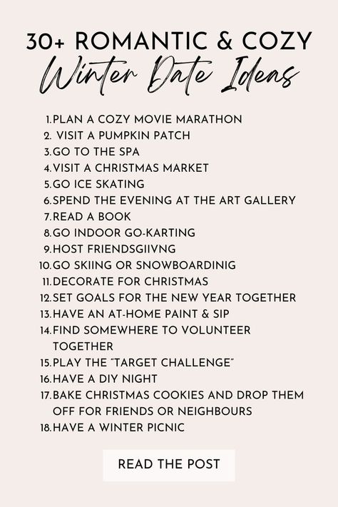 winter date ideas December Bucket List Couples, Things To Do In Winter With Boyfriend, Cute Christmas Couple Ideas, December Date Ideas, Winter Dates For Couples, Christmas Dates Ideas, Ideas For Dates With Boyfriend, Fall Couple Activities, Christmas Couple Ideas