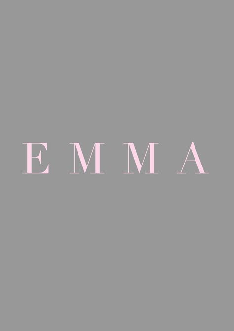 Emma Name Wallpaper, Emma Name Aesthetic, Emma Tattoo Name, Russian Names, Letter E Art, Emma Name, Emma. 2020, Clover Tattoos, Name Wallpaper