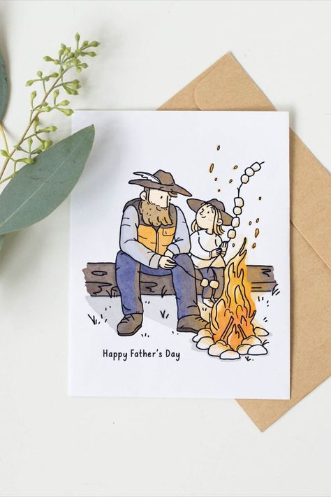 Luna Lovegood, Father Birthday Drawing, Cute Fathers Day Cards From Daughter, Father Birthday Card From Daughter, Birthday Card For Father Handmade, Drawings For Dad From Daughter, Diy Father’s Day Cards, Father’s Day Card Ideas, Father's Day Drawing Ideas