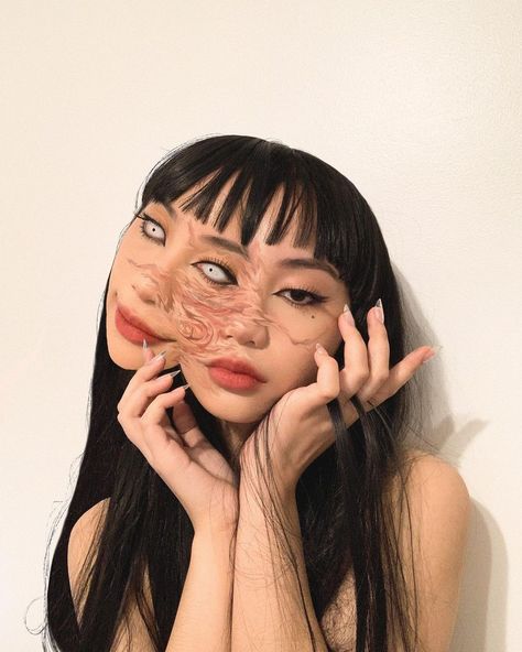 its ya girl tomie Faaaariii Tomie, 그림 낙서, Junji Ito, 얼짱 소녀, Fesyen Wanita, Art Reference Photos, Ulzzang Girl, Aesthetic Girl, Cosplay Anime