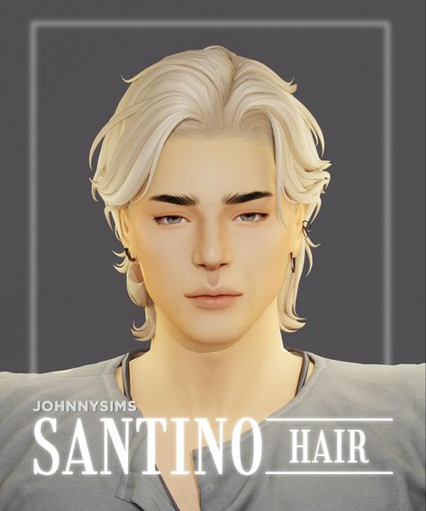 Sims 4 Curly Hair, Four One Direction, Mods Sims 4, Sims 4 Men Clothing, 4 Hairstyles, The Sims 4 Cabelos, Mod Hair, The Sims 4 Pc, Hair Male