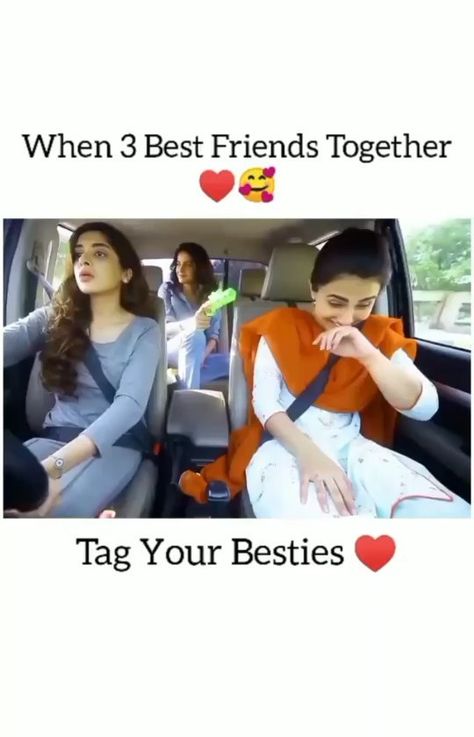 Bestie Funny Videos, Jokes For Best Friends, Besties Quotes Funny, Best Friend Video, Friendship Quotes Short, Best Friend Images, Friendship Video, Friendship Songs, Exam Quotes Funny