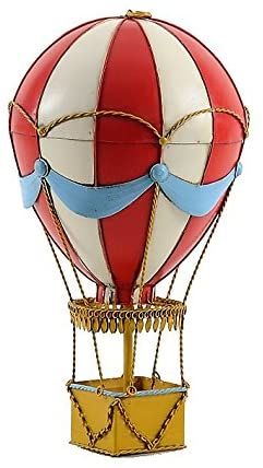 Fire Balloon, Hot Air Balloon Craft, Hot Air Balloons Art, Diy Hot Air Balloons, Hot Air Balloon Decorations, Steampunk Airship, Balloon Modelling, Balloon Crafts, Steampunk Decor