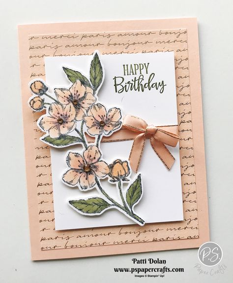 Cards With Paper Flowers, Handmade Card For Birthday, Scrapbooking Birthday Cards, Flower Birthday Cards Handmade, Paper Crafts For Friends, Happy Birthday Card For Friend, Birthday Card Ideas Flowers, Diy Gift For Mom Birthday, Kartki Urodzinowe Diy Birthday Cards