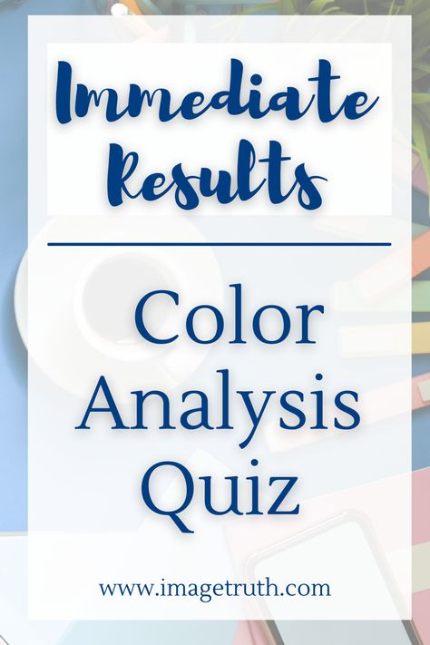 Background is coffee, tablet, and markers.  Text box states Immediate Results | Color Analysis Quiz. How To Tell Your Color Palette, Find Color Palette, Fall Color Analysis, How To Find Color Season, Finding Your Color Palette Clothing, How To Do Your Own Color Analysis, Finding My Color Palette, Colors Brunettes Should Wear Outfit, How To Find Color Palette