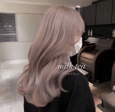 Balayage, Beige Hair Color, Beige Blonde Hair, Ulzzang Hair, Hair Color Asian, Mushroom Hair, Beige Hair, Korean Hair Color, Hair Color Underneath