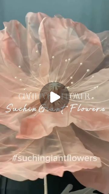 Tela, How To Make Large Fabric Flowers, Diy Giant Fabric Flowers, Large Fabric Flowers Diy, Giant Fabric Flowers, Organza Flowers How To Make, Diy Large Flowers, Giant Organza Flowers, Diy Hanging Flowers