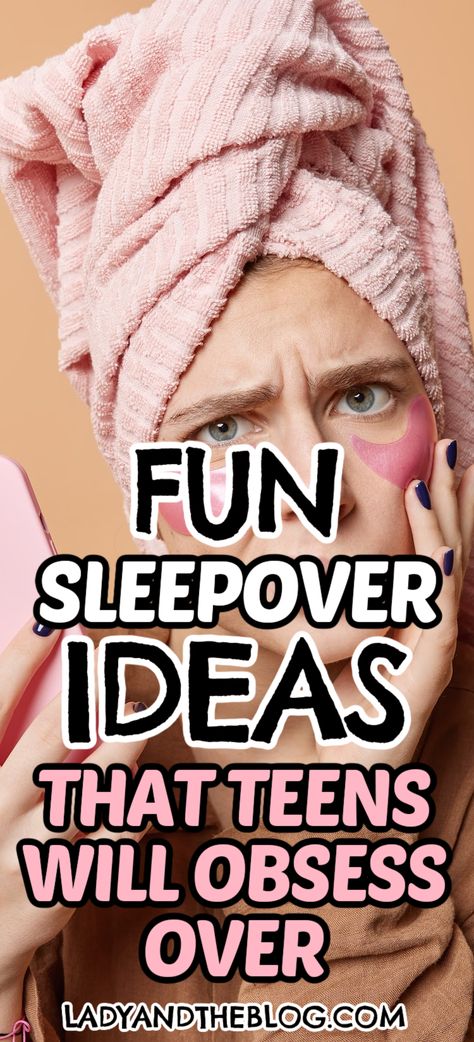 These sleepover ideas for teens are the perfect way to keep the party going without spending too much money or overwhelming the host. While sleepovers allow best friends to strengthen their bonds, they can be stressful events to organize. Teenage Sleepover Activities, Things To Do At A Sleepover 11-12, What To Do At A Slumber Party, 15th Birthday Sleepover Ideas, Teen Birthday Sleepover Ideas, What To Do At A Sleepover For Teens, Teen Sleepover Party Ideas, Birthday Ideas For Teenage Girl, Teen Girl Sleepover Ideas