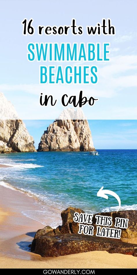 Resorts With Swimmable Beaches in Cabo San Jose Del Cabo, Cabo Resorts, Cabo Vacation, 5 Star Resorts, Best Boutique Hotels, Relaxing Vacations, Best Resorts, Golf Resort, San Lucas