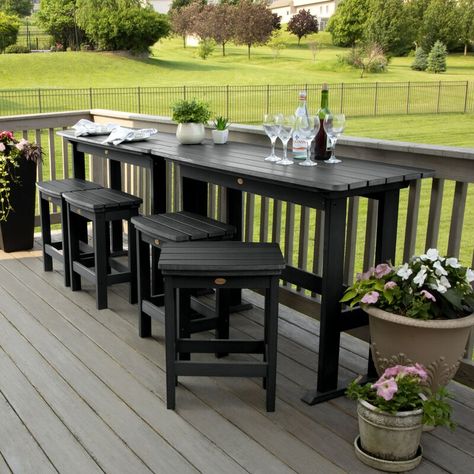 Deck Bars, Deck Bar, Deck Designs, Counter Height Dining Table, Patio Designs, Counter Height Dining Sets, Bay City, Deck Furniture, Deck Ideas