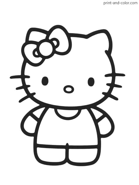 Hello Kitty coloring pages | Print and Color.com Hello Kitty Desenho, Hello Kitty Coloring Pages, Kitty Coloring Pages, Tapeta Z Hello Kitty, Hello Kitty Imagenes, Hello Kitty Colouring Pages, Kitty Coloring, صفحات التلوين, Hello Kitty Coloring