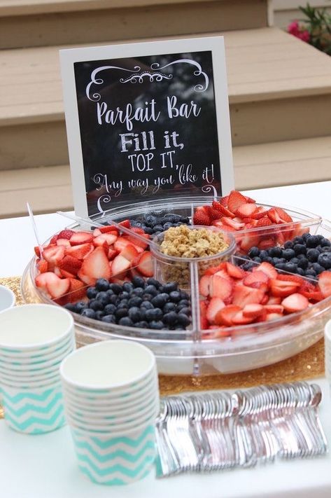 Taco Bar, Parfait Bar, Breakfast Party, Baby Shower Brunch, Birthday Brunch, Yogurt Parfait, Christmas Brunch, Mothers Day Brunch, Bridal Shower Brunch