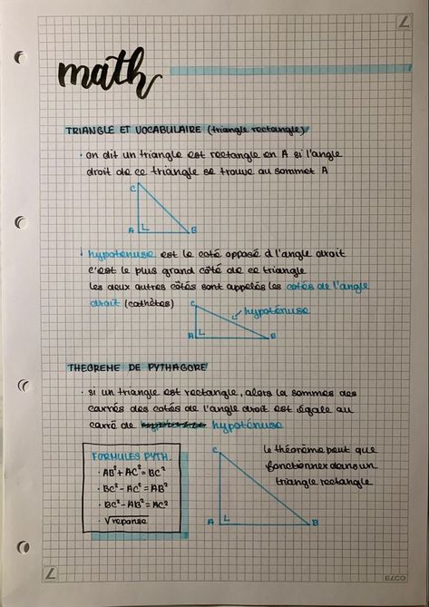 Note Sheets Aesthetic, Preppy Math Notes, Study Notes Aesthetic Maths, Aesthetic Notes Dotted Paper, 7th Grade Notes Math, Aesthetic School Notes Ideas Math, Aesthetic Notes On Lined Paper, How To Take Pretty Notes Aesthetic, Samenvatting Ideas