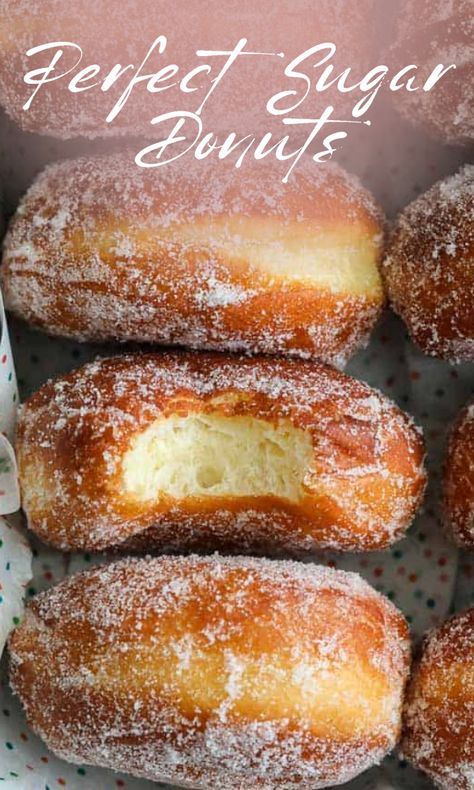 Best Bakery Desserts, Light Fluffy Doughnut Recipe, Fancy Donuts Recipes, How To Make The Best Donuts Ever, Best Donut Recipe Fried, Yeast Bread Recipes Sweet, Yeast Doughnuts Homemade, Delicious Easy Dessert Recipes, Best Homemade Donuts Ever