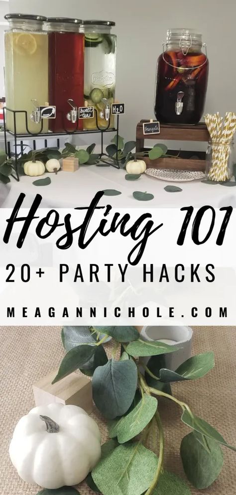 Hosting House Party, Hosting A Party For 50 People, Hosting A Party Checklist, Entertaining On A Budget, Party Hosting Ideas Entertaining, Food For House Party, Hosting Bbq Party, Best Hosting Meals, Indoor Party Setup Ideas