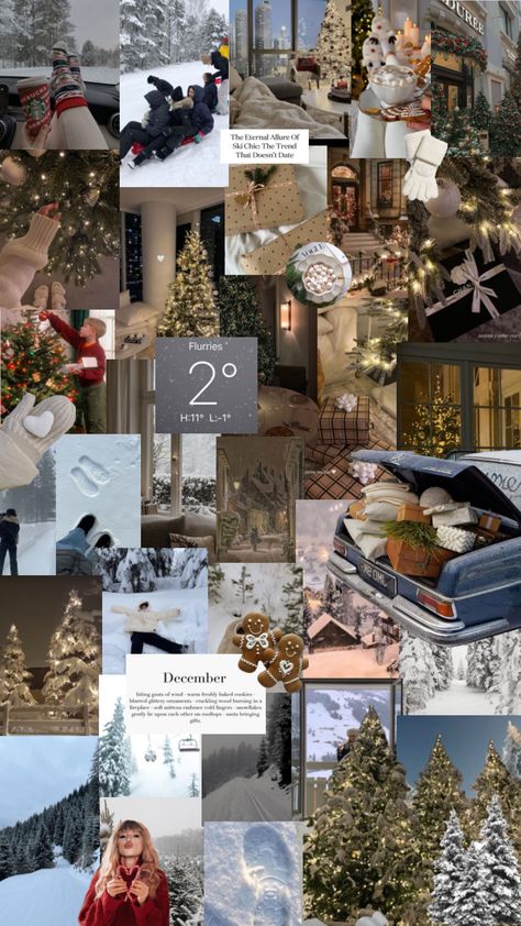 #christmasaesthetic #christmas Christmas Aesthetic Collage, Christmas Collage Wallpaper, Xmas Collage, Christmas Mood Board, Christmas Collages, Cute Christmas Ideas, Cute Christmas Outfits, Christmas Collage, Cute Christmas Wallpaper